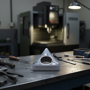 Ttake Tcgt Al Turning Insert 60 Degree Positive For Metal <b>Machining</b> - Product Image 3