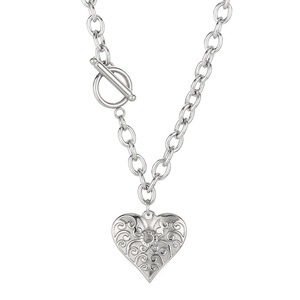 <span class=keywords><strong>R</strong></span>.GEM. Vintage Real chapado en oro corazón <span class=keywords><strong>OT</strong></span> hebilla de acero inoxidable indio joyería nupcial conjunto Hip Hop moda Punk aniversarios - Product Image 6