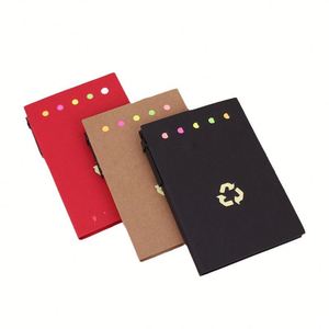 Bloc-notes autocollants personnalisés avec logo, bloc-notes promotionnel pour rappels et notifications, cadeaux de bureau de marque - Product Image 4