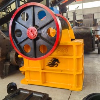 Concasseur à mâchoires fixe robuste avec moteur AC et moteur thermique, concasseur de pierres et de roches de type fixe pour usine minière et ligne de concassage de minerai