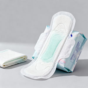 Meilleur prix Ultra mince Premium femme jetable personnalisé respirant coton non tissé ailé Super absorbant fuite garde sanitaire - Product Image 4