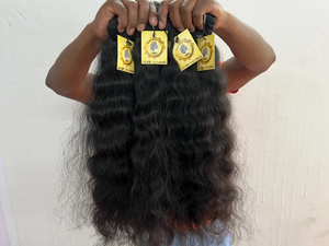 Extensions de cheveux humains bouclés Remy, collection de qualité supérieure, prix en gros - Product Image 5