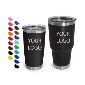 Custom Logo Tumbler Wholesale Bulk 20oz 30oz Insulated Beer Vasos Drink Cup Travel <strong>Coffe</strong> Mug <strong>Termos</strong> Cafe Stainless Steel Tumbler - Product Image 4