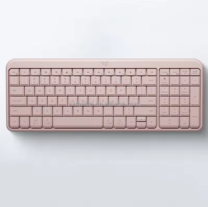 แป้นพิมพ์ USB ไร้สายแบบ K251แป้นพิมพ์ธุรกิจสำนักงานพลาสติกสำหรับแล็ปท็อปโทรศัพท์มือถือแท็บเล็ต <span class=keywords><strong>iPad</strong></span> - Product Image 3