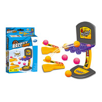 Bienvenue au jeu de tir au basketball interactif intelligent de bureau avec logo personnalisé, petit jeu de tir au basketball en plastique, jouet éducatif