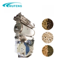 Ligne complète de production de poudre d'aliments pour volailles Mufeng haute productivité 6-10 T/h – Usine complète de granulés d'aliments et machines de traitement des aliments