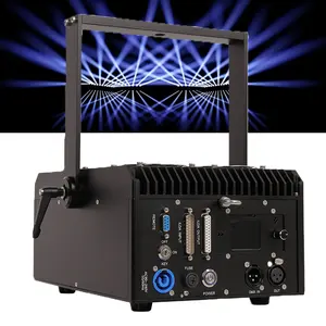 Kustom terbaru mini teknologi tinggi 6W RGB animasi laser lampu panggung laser lampu dj lampu garis laser