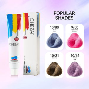 Tinte Capilar Profesional a Base de Plantas Naturales, <span class=keywords><strong>Color</strong></span> Negro Permanente, Crema con Carta de Colores - Product Image 3