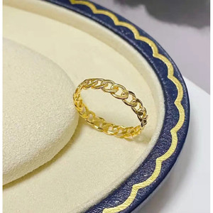 Anello in oro giallo massiccio 18K - Product Image 5