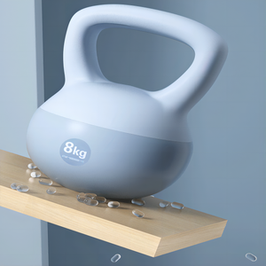 Vente en gros d'usine - Kettlebells souples BOGA BG-<span class=keywords><strong>KB</strong></span> en PVC+sable, écologiques, couleur personnalisée, pour la musculation, remplissables, 2-10 kg - Product Image 4