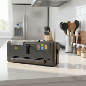 Mini Emballeuse <span class=keywords><strong>Sous</strong></span> <span class=keywords><strong>Vide</strong></span> Portative Certifiée CE Utilisation Alimentaire Ménagère Protection Contre la Surchauffe Emballeuse <span class=keywords><strong>Sous</strong></span> <span class=keywords><strong>Vide</strong></span> Automatique - Product Image 1