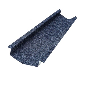 Colorful Stone Coated Metal <strong>Roof</strong> Tile Villa Accessory Valley <strong>Tray</strong> Angle ridge <strong>Flat</strong> Sheet - Product Image 1