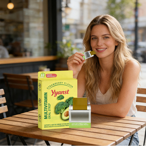Tiras Orales Multivitamínicas Veganas de Rápida Absorción para Adultos, Sin Gluten, con Extractos Vegetales, Favorecen el Control Diario de la Salud, OEM/ODM - Product Image 4