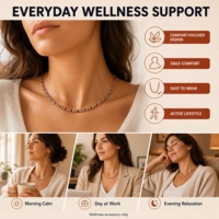 Joyería Magnética de Cobre Puro, Collar de Terapia Magnética con Diseño Floral Vintage, Fabricante de Joyería de Terapia Magnética Personalizada al por Mayor