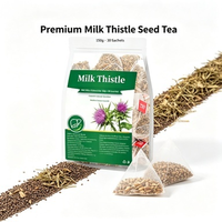 Sachets de tisane de chardon-Marie naturelle 160g – Emballage personnalisé OEM – Infusion chaude ou froide pour préparation avec eau chaude ou froide – Vente en gros