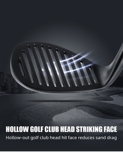 Wedges de golf surdimensionnés à découpe 56 degrés, wedges de golf noirs personnalisés, wedges de golf larges 60 degrés - Product Image 6