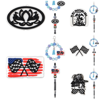Perles focales de Noël de style nouveau, poupées, perles de dentition pour bébés, pour la fabrication de bracelets et de porte-clés