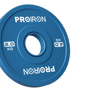 PROIRON HRC Plaque de poids technique en caoutchouc à code couleur pour haltères <span class=keywords><strong>CrossFit</strong></span>, utilisation à domicile et en salle de sport, plaques de modification de poids - Product Image 2