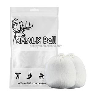 Fabbrica piccola MOQ Bowling ginnasta magnesio palestra gesso palla polvere per arrampicata calza di gesso - Product Image 1
