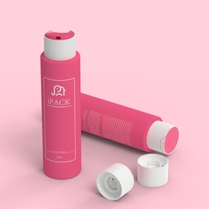 Màu Sắc Mới Màu Hồng Đen 500Ml HDPE Dầu Gội Gel Tắm Nhựa Bóp Tùy Chỉnh In Bao Bì Chai Với Logo - Product Image 4