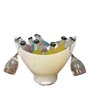 Grand seau à glace LED de 7 L avec haut-parleur Bluetooth et lumière à changement de couleur automatique 7 couleurs pour refroidisseur de bière, vin et <span class=keywords><strong>champagne</strong></span> pour bar et fête - Product Image 6
