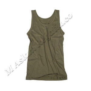 เสื้อกล้ามสำหรับนักเพาะกาย,เสื้อกล้ามสีดำผ้าฝ้าย100% Preshrunk Jersey ถักชุดฝึกซ้อมสำหรับใส่ในยิม - Product Image 3