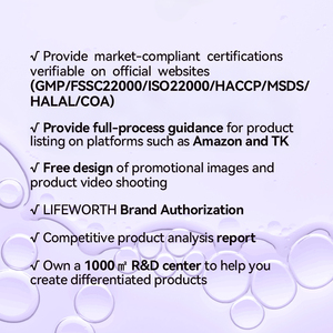 مسحوق ببتيدات كولاجين متعدد التحلل بحمض الهيالورونيك من LIFEWORTH يدعم صحة مفصل الشعر والجلد - Product Image 5