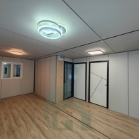 Maisons Modulaires Économiques : Nouveaux Types Populaires de Maisons Conteneurs, Maisons Préfabriquées Compactes, Villas et Cabanes – Maison Conteneur Extensible de 20 pieds