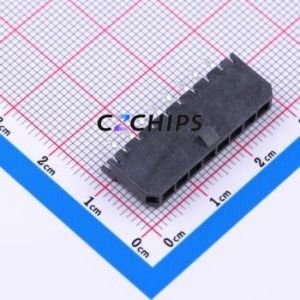 436500815 Wire-to-Board Pin Header Through hole Component (THT),P=3mm Connector 1x8P 3mm Through Hole Micro-Fit (MX 3.0) - Product Image 1