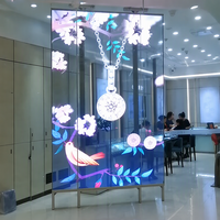 Écran vidéo mural LED transparent résistant aux intempéries, intérieur/extérieur, IP65, affichage LED transparent pour façade de bâtiment en verre