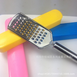 Rallador de Queso de Acero Inoxidable, Rallador de Jengibre con Orificios Pequeños, Cortador de Verduras Multifuncional, Utensilio de Cocina, Hecho en Jieyang - Product Image 3