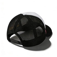 Casquette Trucker Brooklyn Brodé Personnalisé OEM avec Logo Graffiti, Réglable Unisexe, Style Streetwear, Casquette en Maille, Vente en Gros, Plage, Hip Hop, Mode Y2K
