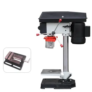 Bench drilling press mill drill lathe combo with 3 inch flat pliers