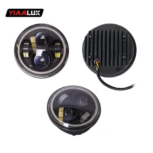 Autobeleuchtungssystem Teufelsaugen H4 7-Zoll-LED-Scheinwerfer-Kit für Jeep Led-Scheinwerfer für Harley