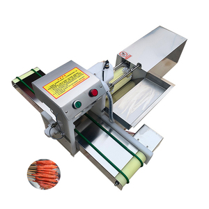 Meat <b>Ball</b> Meat Wearing <b>String</b> Machine Meat Slicer Skewering Machine for Barbecue Model Ps400h Kabab Skewer Making Machine - Product Image 5