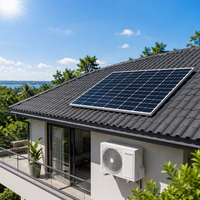 AC Split Wall-Mounted Hybrid DC Inverter Tenaga Surya Pintar Kontrol WiFi Tuya Hemat Energi EER Tinggi 12000BTU Rumah Tangga
