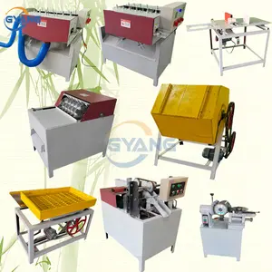 Industrial Toothpick Production Machine Automatic Toothpicks Product Line Machine Big Capacity Toothpick Making Machines