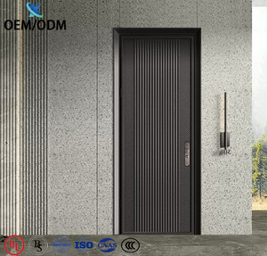 Vente d'Usine Maison <span class=keywords><strong>Turque</strong></span> Design Moderne Métal Inoxydable Entrée Avant Extérieur Blindés Sécurité Incendie Portes en Acier pour Maisons - Product Image 2