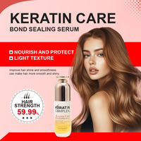 Kit de Soins Capillaires au Gel de Kératine Complexe Marque Blanche – Shampoing et Après-Shampoing Rafraîchissants pour Cheveux Frisés