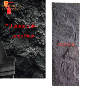 ZH <strong>Brand</strong> Stone Wall Big Slab PU Stone Fireproof Waterproof Modern Design Hotel Background Mushroom Culture <strong>Rock</strong> 1 Year Warranty - Product Image 4