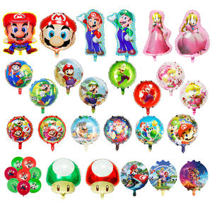 Globos de película de aluminio de <span class=keywords><strong>Super</strong></span> <span class=keywords><strong>Mario</strong></span> y <span class=keywords><strong>Mario</strong></span> Bros, juguetes para niños, globos para decoración de fiestas - Product Image 1