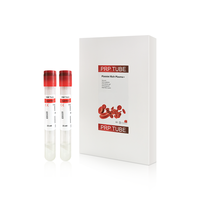 Kit de séparation de sang animale stérile à usage unique, complet avec aiguilles de prélèvement et supports pour tubes