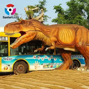 Grande tema jurássico parque tamanho de vida dino jurássico parque dinossauro animado