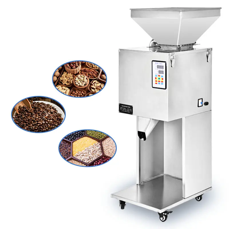 Top Sale Semi Automatic Weighing Filling Machine For Granules Powders Candy Chips Can Customize Multihead Weigeher Machine