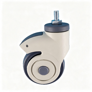 Ruedas para Cama de Hospital, Juego de 4 Ruedas Médicas con Freno, Ruedas Giratorias de Goma Silenciosas para Carrito Médico, Camilla, Suporte para Vía Intravenosa - Product Image 1