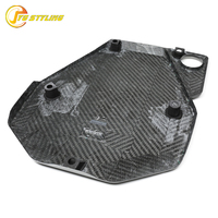 Cache-borne de batterie en fibre de carbone sèche de type remplacement, accessoires de compartiment moteur pour BMW M5 G90 G99
