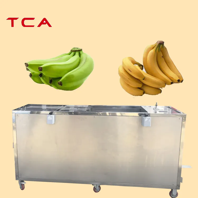 Volautomatische Banana Chips Maken Machines Weegbree Chips Banaan