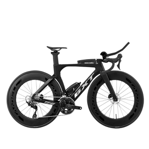 Bicicleta de Triatlón TT-119 T800 de Fibra de Carbono Aero, 2x12 Velocidades, Frenos de Disco Hidráulicos Di2, Cableado Interno, Bicicleta de Contrarreloj - Product Image 6