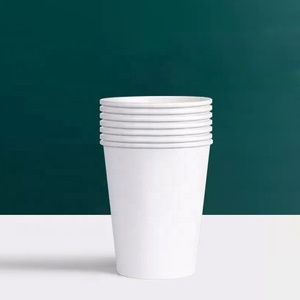 Gobelet en papier personnalisé avec logo, compostable, jetable, à paroi simple, pour emporter, pour thé au lait Boba, café - Product Image 1