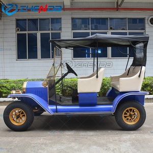 รถยนต์ไฟฟ้าคลาสสิควินเทจรุ่นล่าสุดสีน้ำเงินสำหรับขายเพื่อการขนส่งพิเศษ รถยนต์ไฟฟ้าเรโทรวินเทจคลาสสิค - Product Image 2